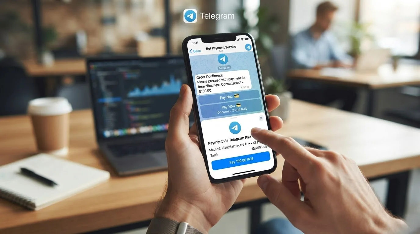 Telegram бот с оплатой: как принимать платежи прямо в боте