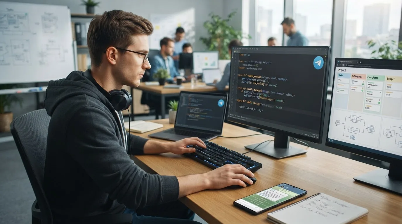 Разработка Telegram-бота на Python: полное руководство